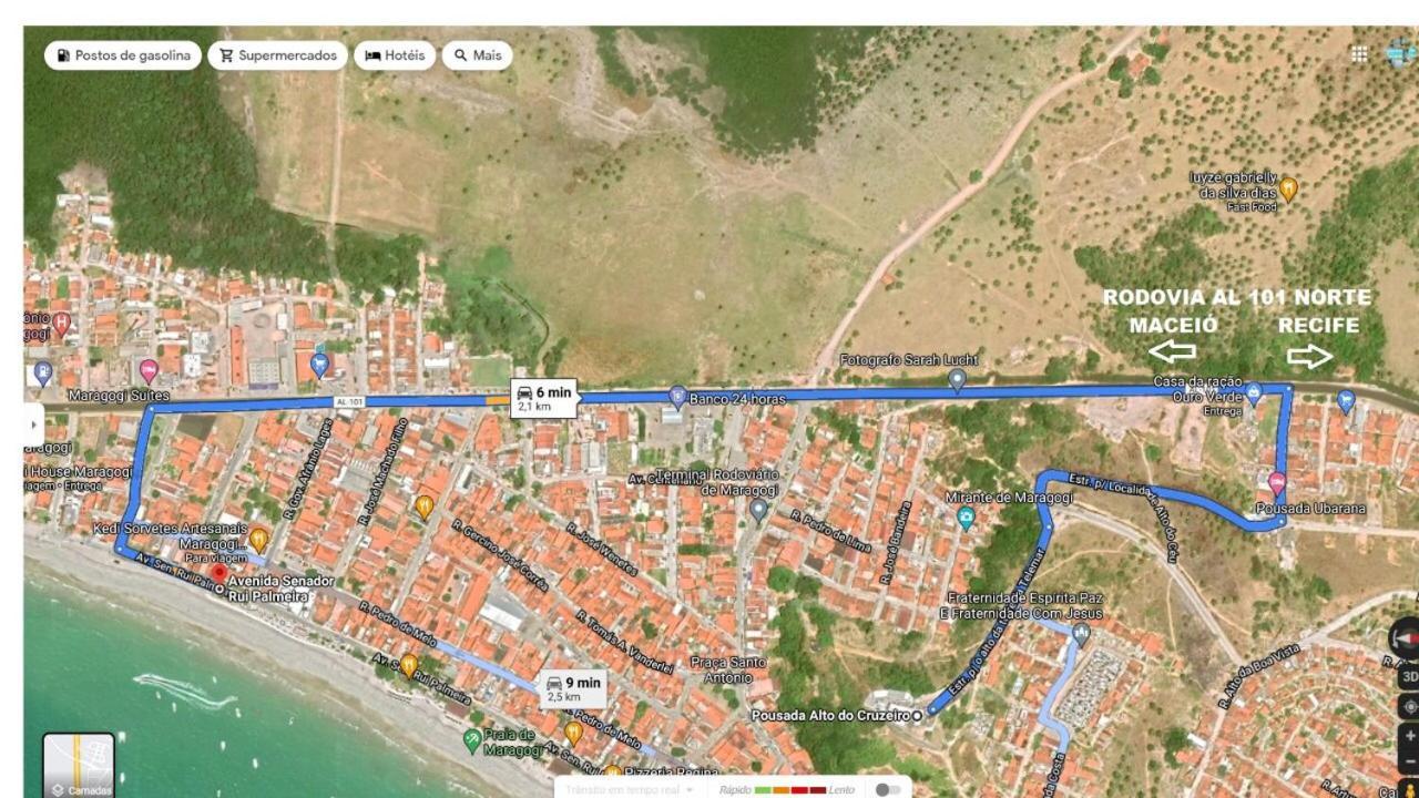 Pousada Alto Do Cruzeiro 马拉戈日 外观 照片